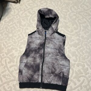 ZARA BOYS HOODED PUFFER VEST SIZE 9-10 CM 140 IN EXCELLENT CONDITION